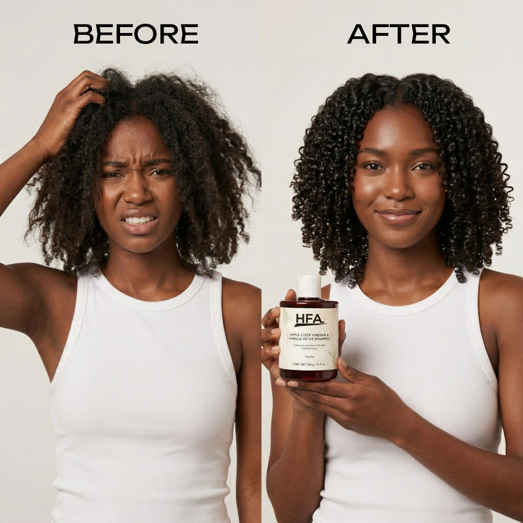 Apple Cider Vinegar & Vanilla Detox Shampoo